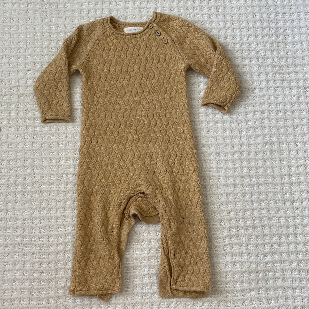 Quincy Mae sweater onesie